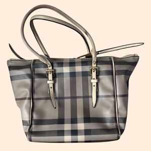 Burberry Smoked Check Salisbury Tote Bag